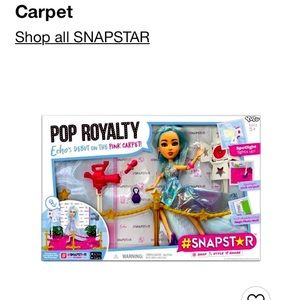 Snapster Pop Royalty Doll am Light up set